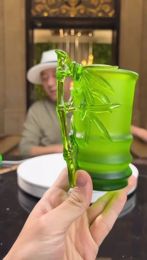 【闪购商品】茶宠AJ1212159竹节报喜艺术摆件
