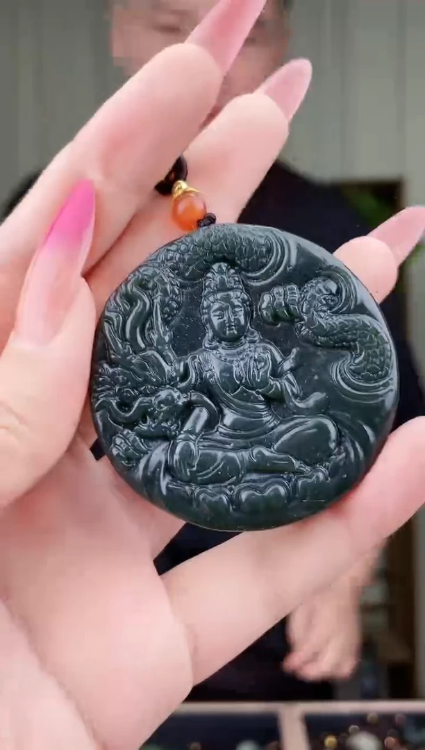 和田玉未镶嵌挂件拍一发一，多样性发货！