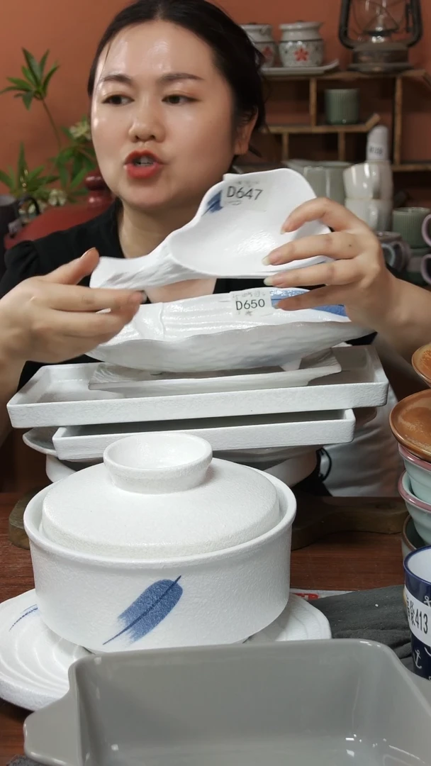 碗d647陶瓷盘一个瑕疵