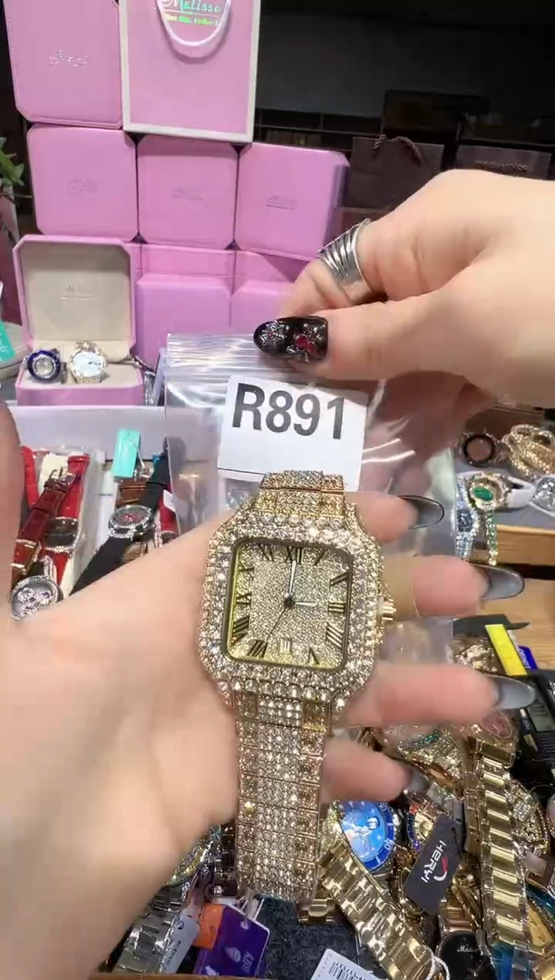 石英机芯不锈钢不锈钢直播定闪专用