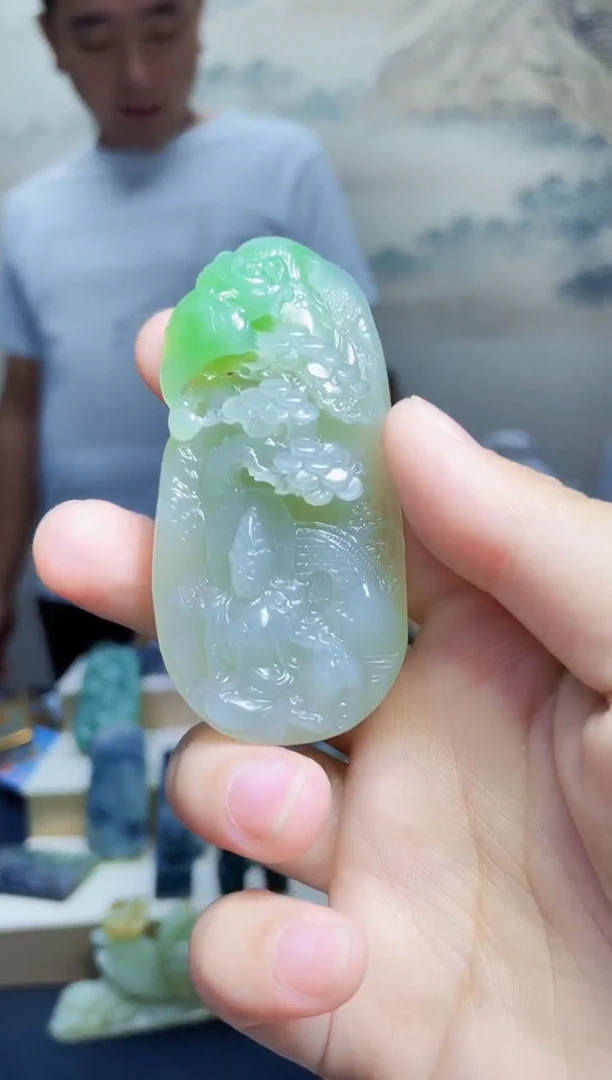 颈饰未镶嵌和田玉1