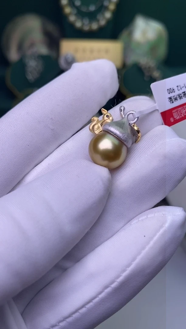 【闪购商品】海水珍珠颈饰银S925镶嵌1