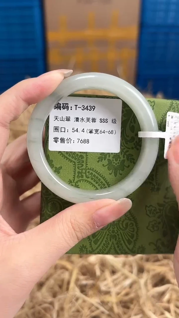 未镶嵌手镯石英质玉T-3439