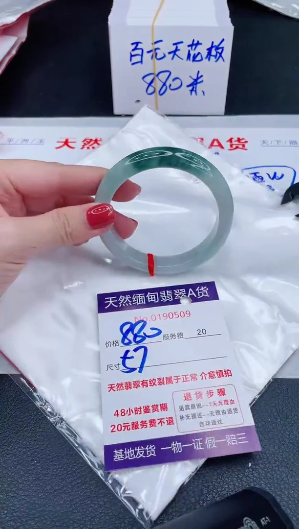 未镶嵌手镯翡翠880.00
