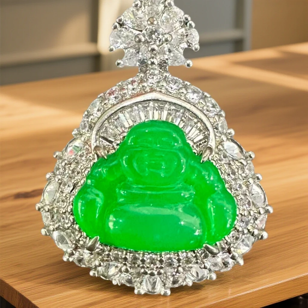 时尚翡翠A货吊坠8888