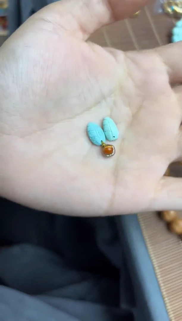 蜜蜡颈饰未镶嵌多样性发一件