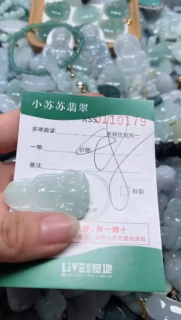 【闪购商品】翡翠未镶嵌颈饰闪购商品0110179