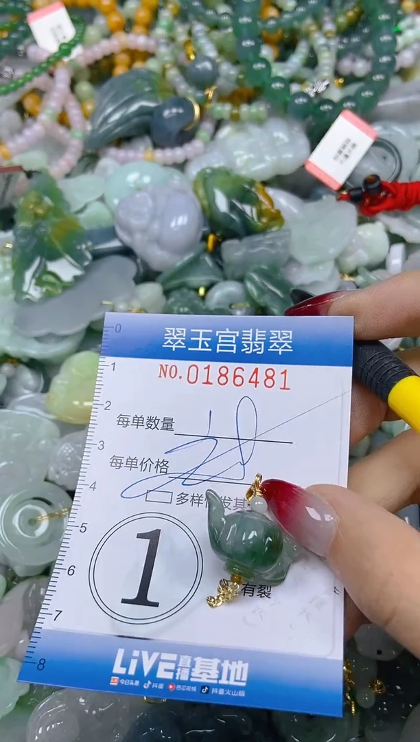 翡翠未镶嵌颈饰闪购0186481多样性发其一
