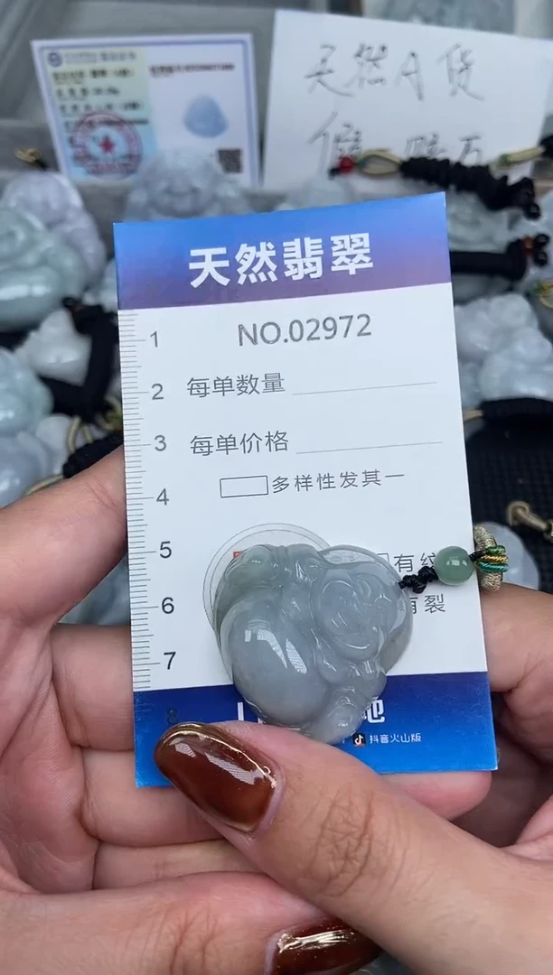 颈饰未镶嵌翡翠天然A货翡翠纯2972