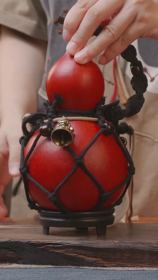 1306号精品大漆葫芦防腐防渗装水茶酒