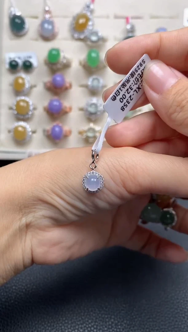 【闪购商品】翡翠戒指银S925镶嵌111111