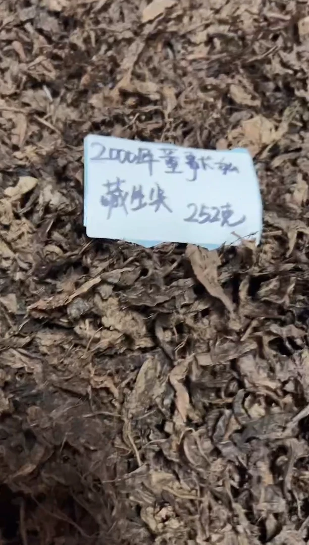 高马二溪2000年董事长私藏生尖252克