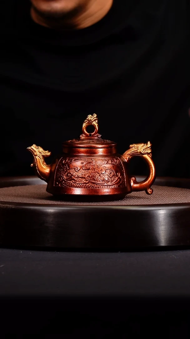 茶壶紫砂宜兴紫砂原矿壶