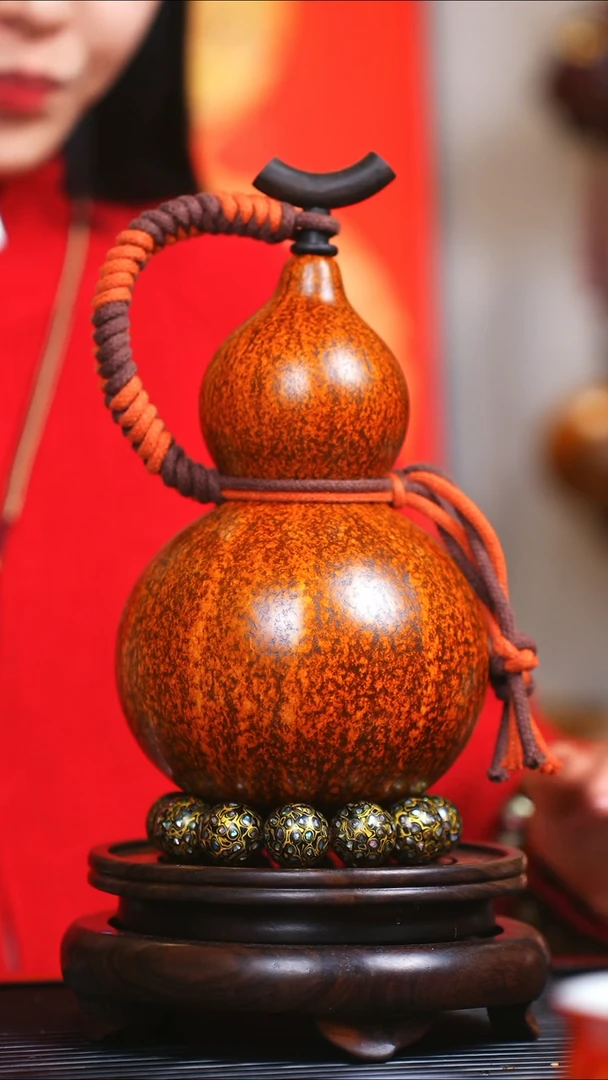 【闪购商品】JO207过年首选中国非遗大漆酒葫芦