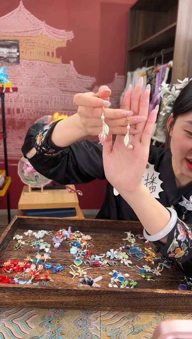 【闪购商品】刺绣苏绣世家非遗手工（耳环）