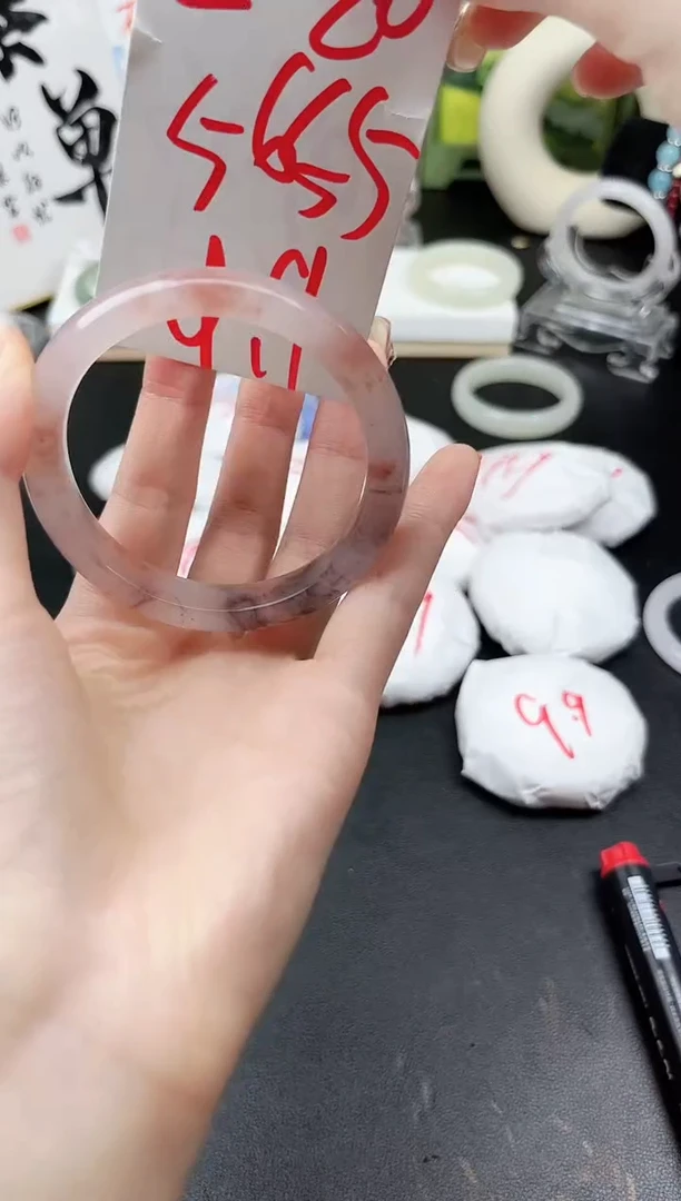 石英质玉手镯未镶嵌5-20