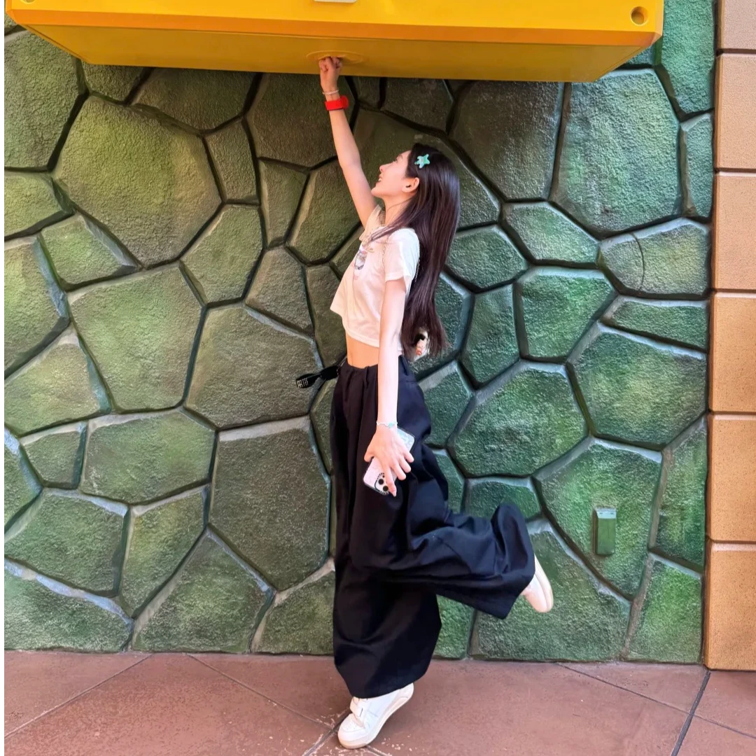 2025夏季新款时尚打底短袖上衣气质显瘦洋气休闲百搭性感辣妹短款