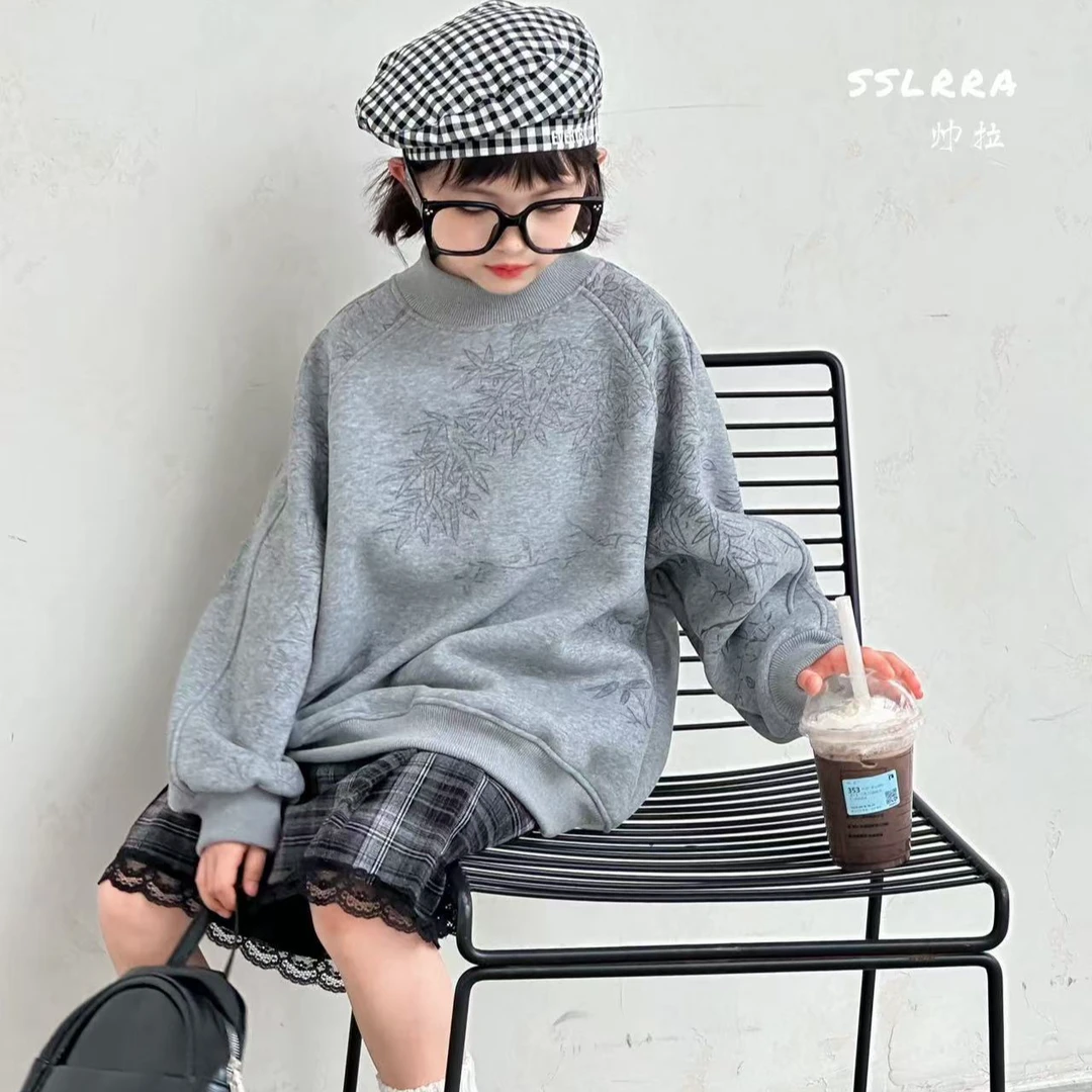 24099冬季新款加绒卫衣