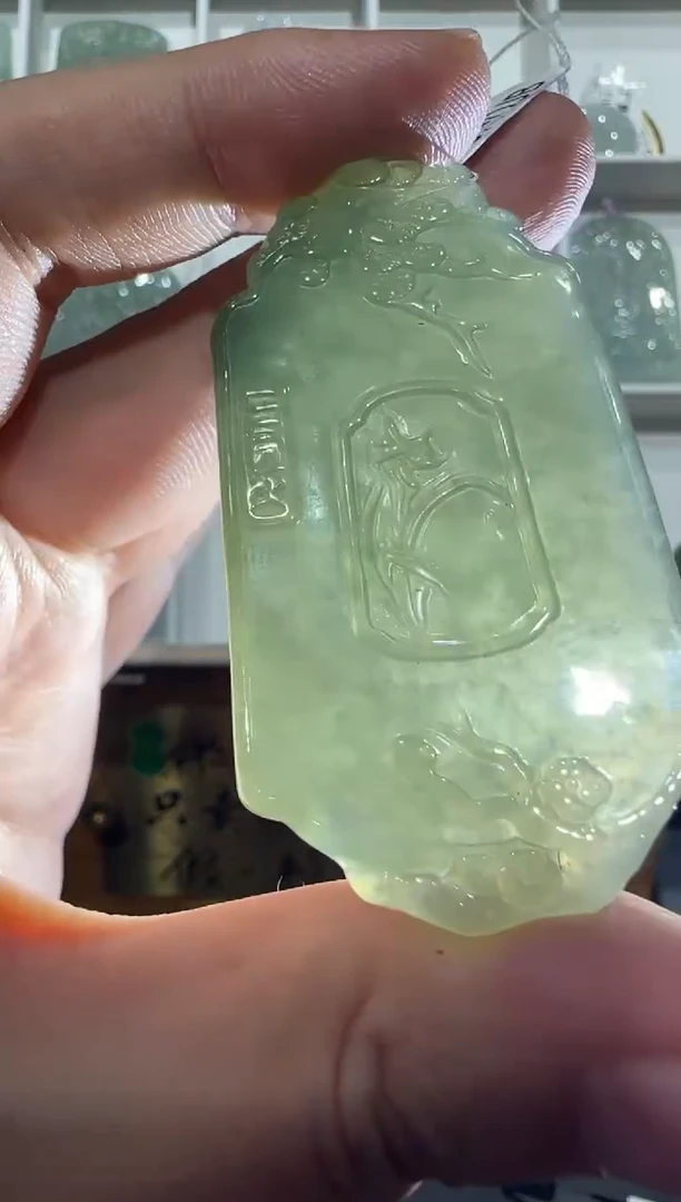 未镶嵌挂件翡翠A货翡翠多样性孤品