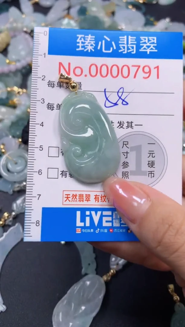 颈饰未镶嵌翡翠791