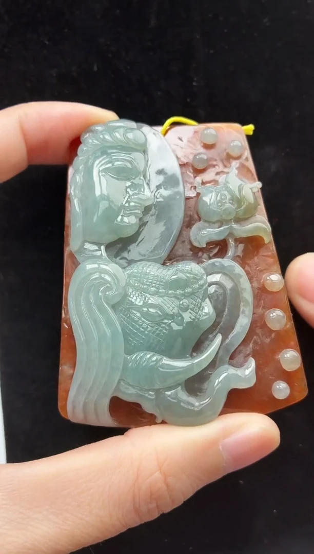 颈饰未镶嵌翡翠牌子