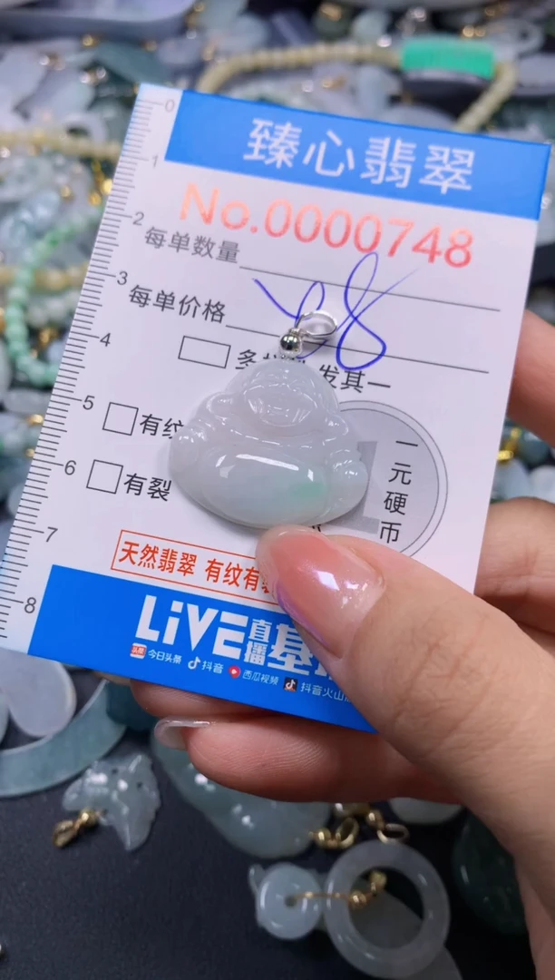 颈饰未镶嵌翡翠748