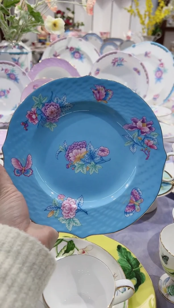 【闪购商品】骨瓷8寸平盘