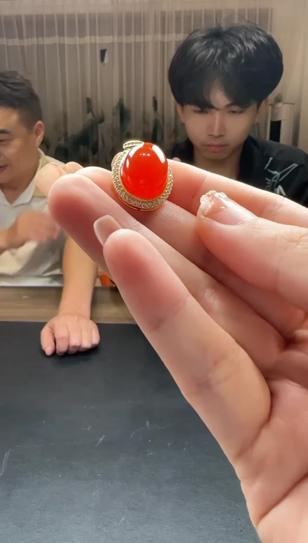 南红玛瑙未镶嵌颈饰DSD0709144