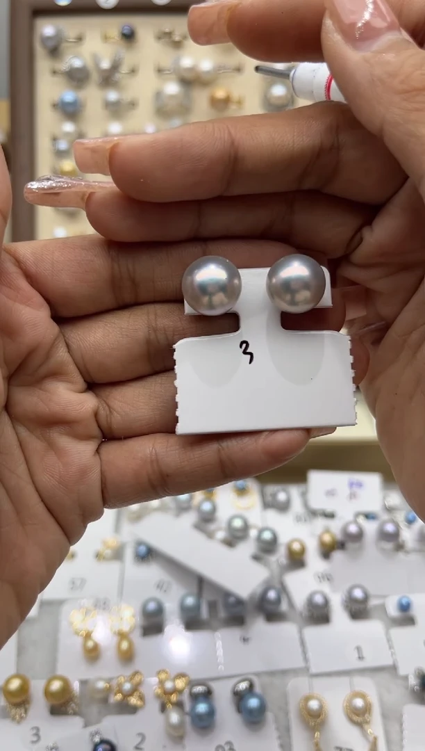 【闪购商品】淡水珍珠耳饰合金84