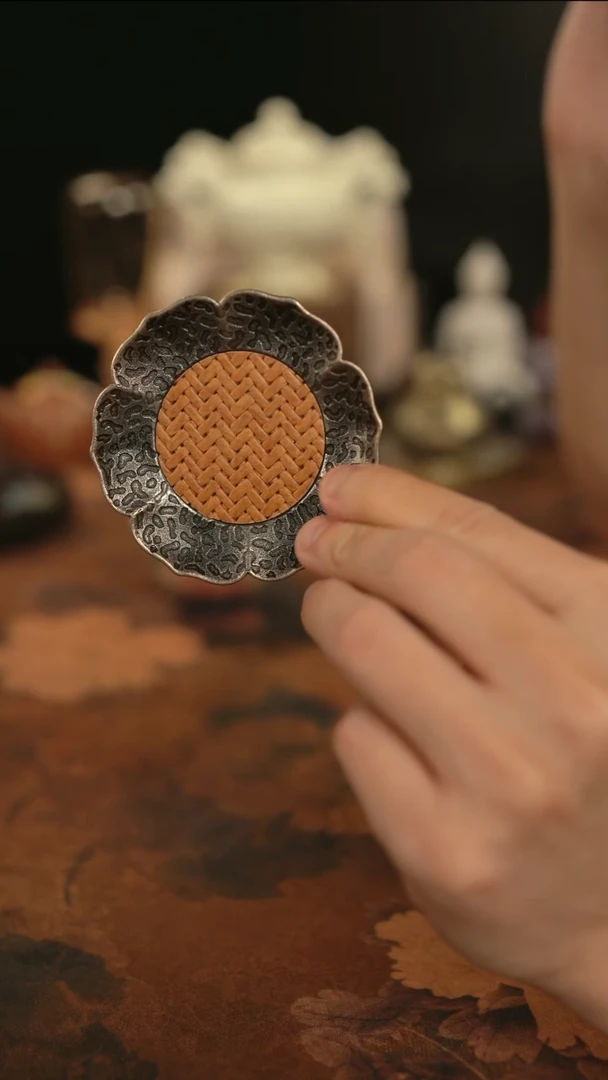 摩吉陶陶闪拍链接 锡杯垫
