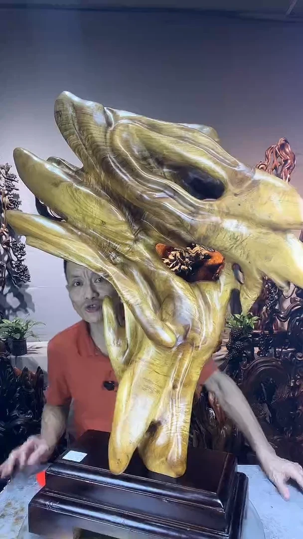 金丝楠B**n小叶桢楠随行摆件53