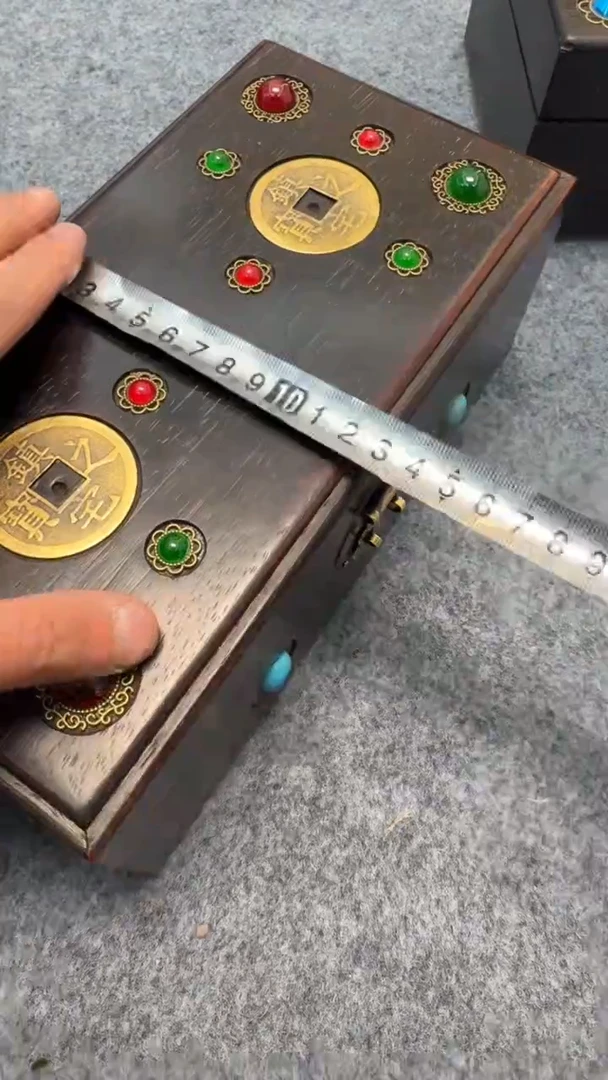 木紫檀花梨一物一拍翻盖盒子1