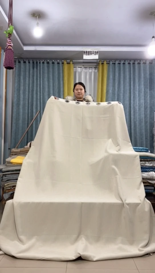 布成品窗帘    1.9+2.7