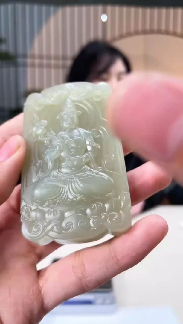 【闪购商品】定制和田玉和田玉（多样性拍一发一带证）180195