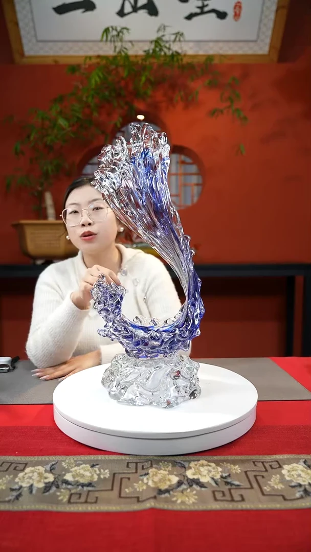 【闪购商品】琉璃手工艺品风生水起