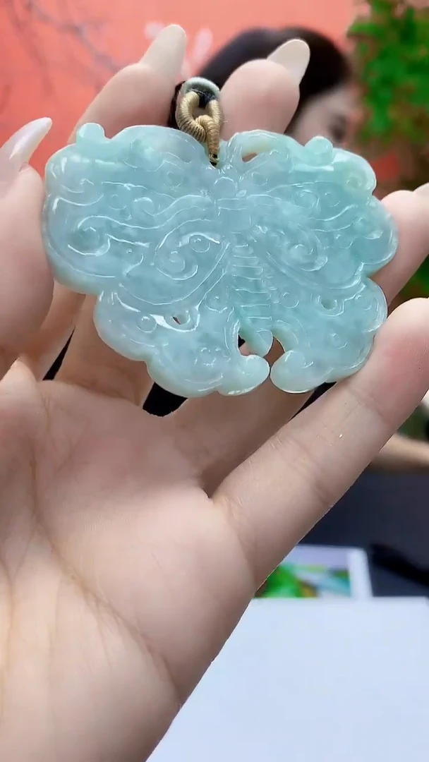 未镶嵌定制翡翠4829ty-毛货挂件4