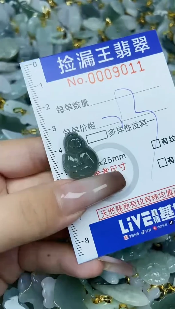 翡翠未镶嵌颈饰天然A货翡翠