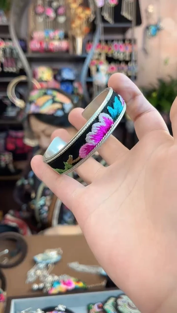 织绣 民族风手工非遗老绣饰品268