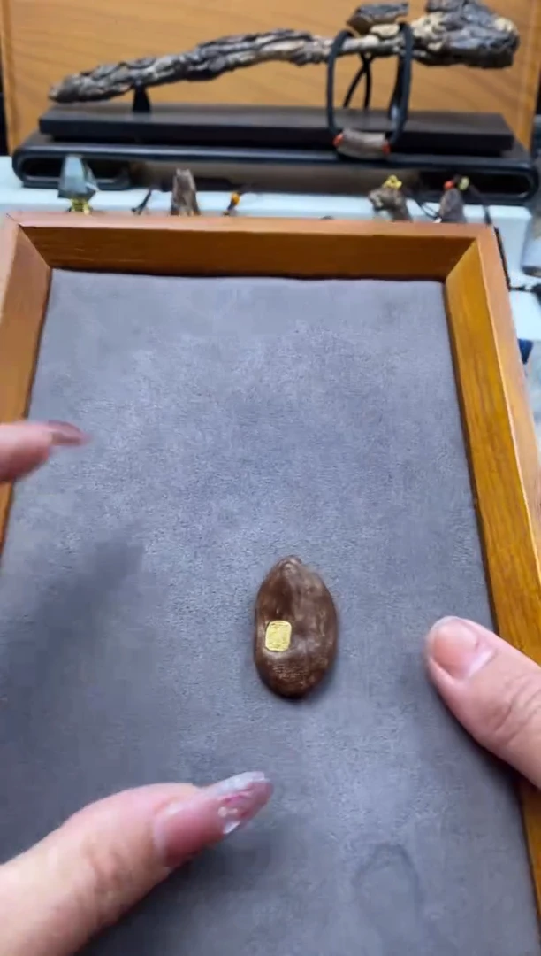 【闪购商品】沉香吊坠越南红土六字真言234号