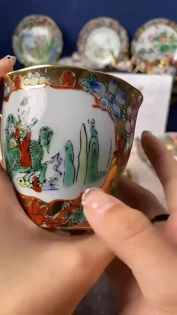 瓷片微瑕景德镇窑厂瓷摆件单件