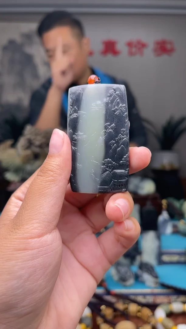 未镶嵌和田玉挂件1