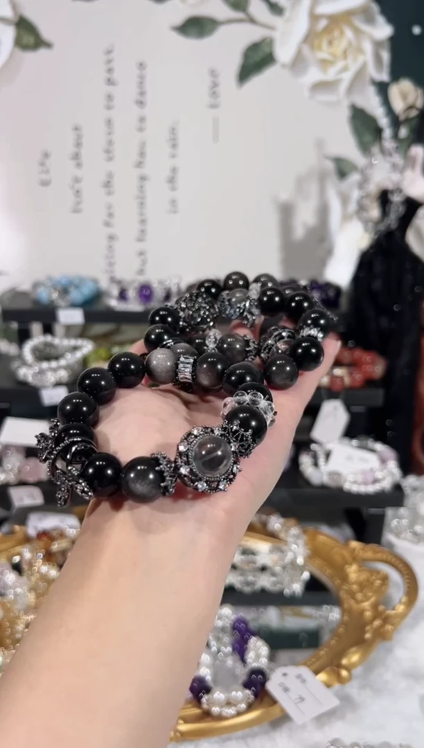 【闪购商品】水晶手链未镶嵌天然水晶默认微瑕 多样性发货发起一