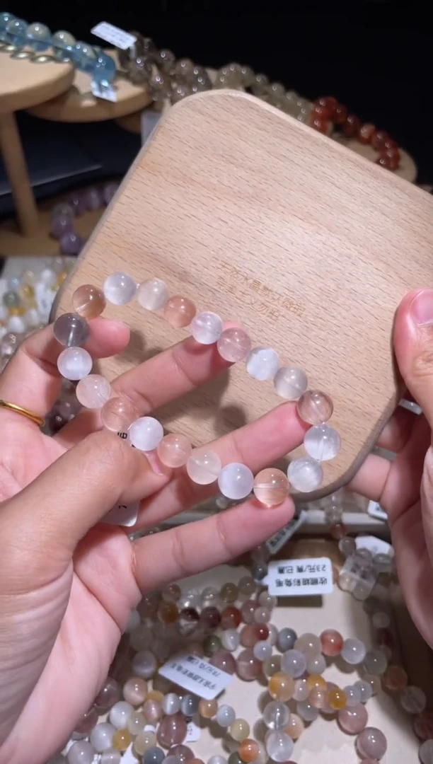 未镶嵌手链水晶84号多样性发一D 10+