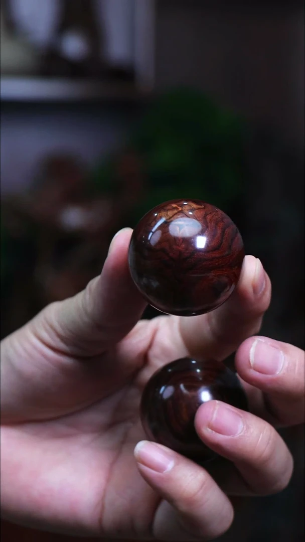 手串/手链黄花梨/降香黄檀海南黄花梨4.5手球