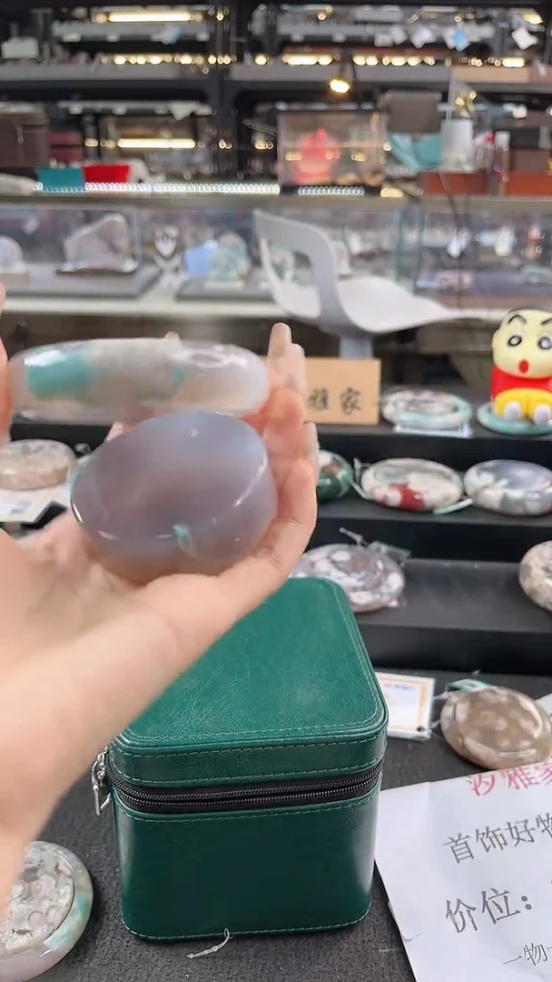 未镶嵌手镯石英质玉瑾圈口（赠品镯心）