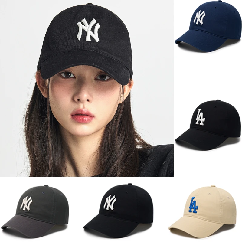 MLB字母刺绣时尚户外运动百搭韩版鸭舌帽遮阳帽3ACP6601N