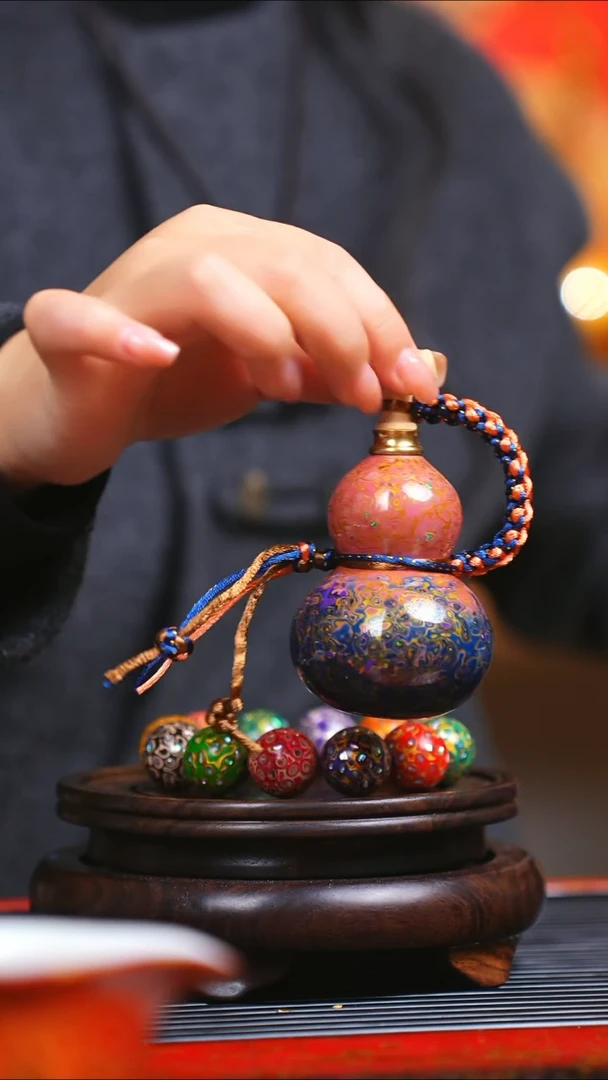 【闪购商品】JU146过年礼臻选大漆酒葫芦