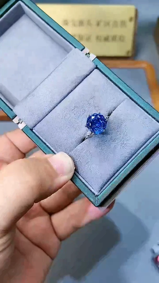 【闪购商品】托帕石戒指银S925镶嵌156