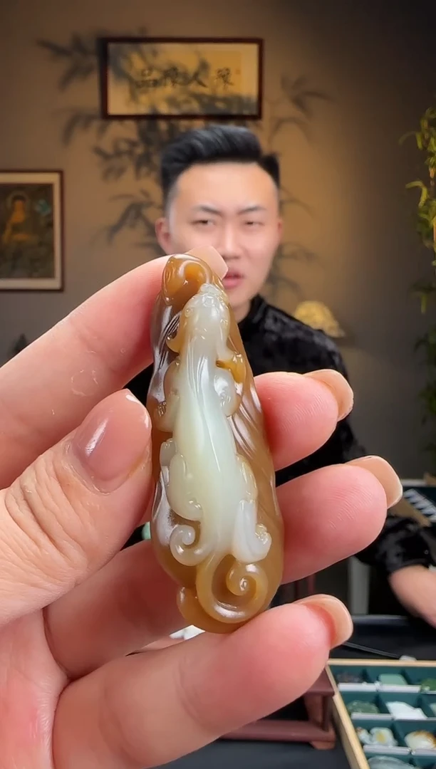 未镶嵌和田玉挂件l79吊坠