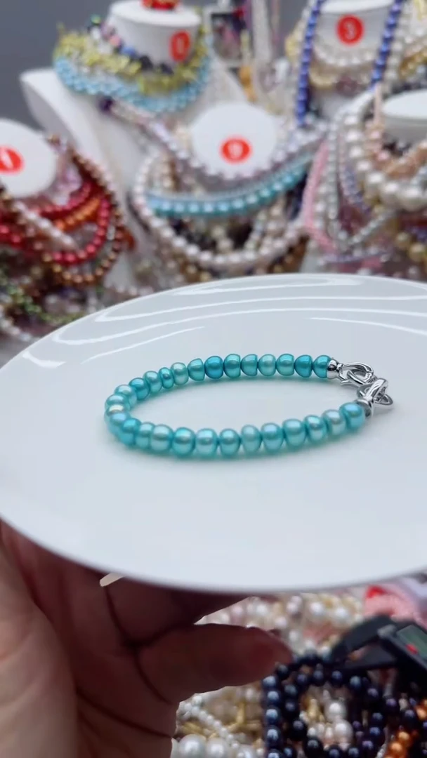 淡水珍珠未镶嵌颈饰1